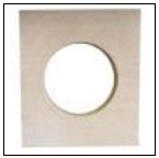 HELUZ komín - Čelní izolační deska - 90 stupňů HIB90